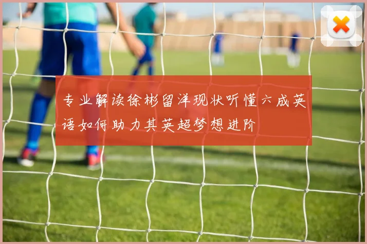 专业解读徐彬留洋现状听懂六成英语如何助力其英超梦想进阶